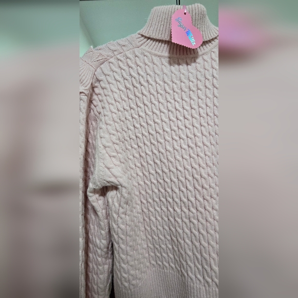 Sugar Thrillz Light Pink Ruffle Sweater - Picture 4 of 5